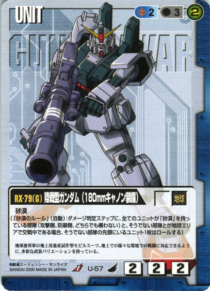 画像1: 陸戦型ガンダム(180mmキャノン装備) (1)