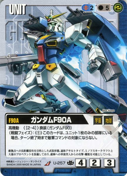 画像1: ガンダムF90A (1)