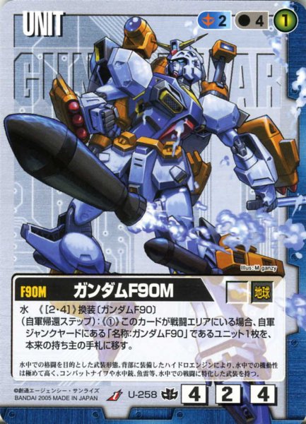 画像1: ガンダムF90M (1)