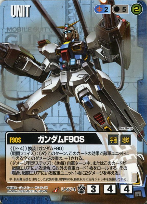 画像1: ガンダムF90S (1)