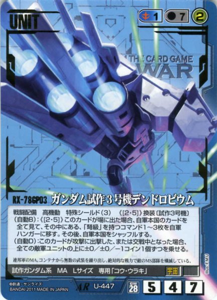 画像1: ガンダム試作3号機デンドロビウム (1)