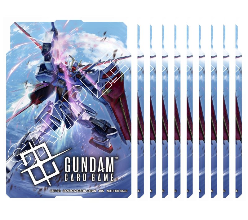 画像1: 【新品】リソースカード用スリーブ×10枚 エールストライクガンダム (1)