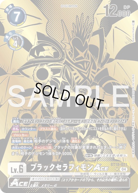 画像1: ブラックセラフィモンACE (1)