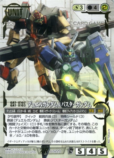 画像1: デュエルガンダム&バスターガンダム (1)