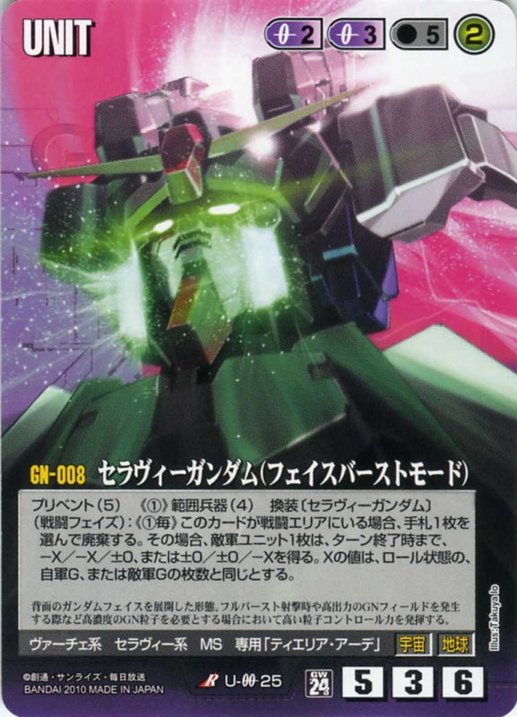 画像1: セラヴィーガンダム(フェイスバーストモード) (1)