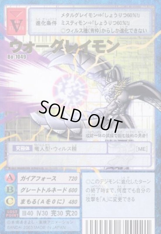 画像1: ウォーグレイモン (1)