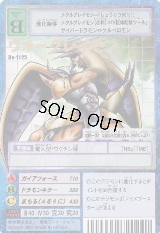 画像1: ウォーグレイモン (1)