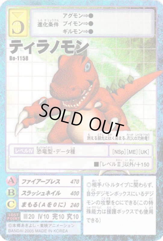 画像1: ティラノモン (1)