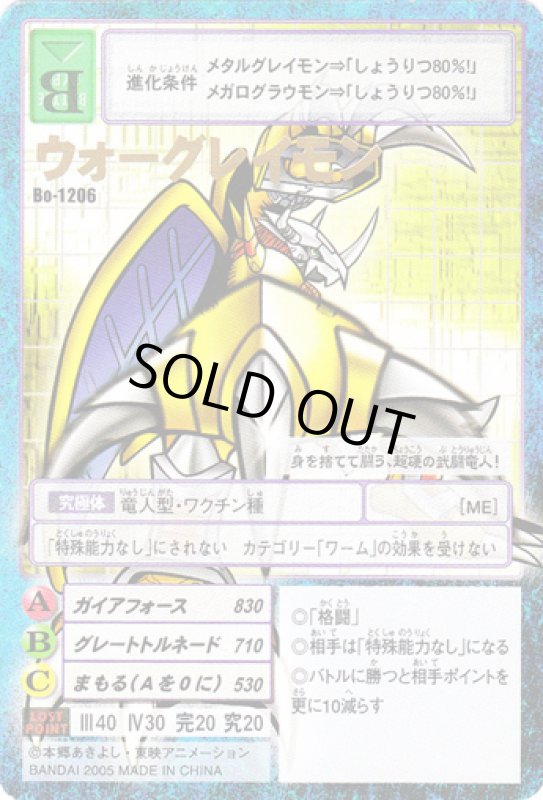 画像1: ウォーグレイモン (1)