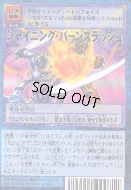 画像1: シャイニング・バーンスラッシュ (1)