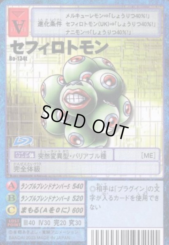 画像1: セフィロトモン (1)