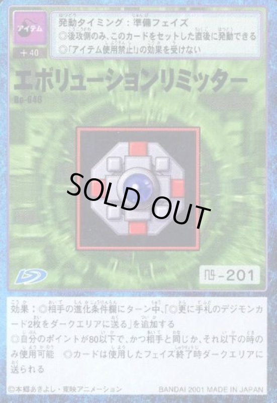 画像1: エボリューションリミッター (1)