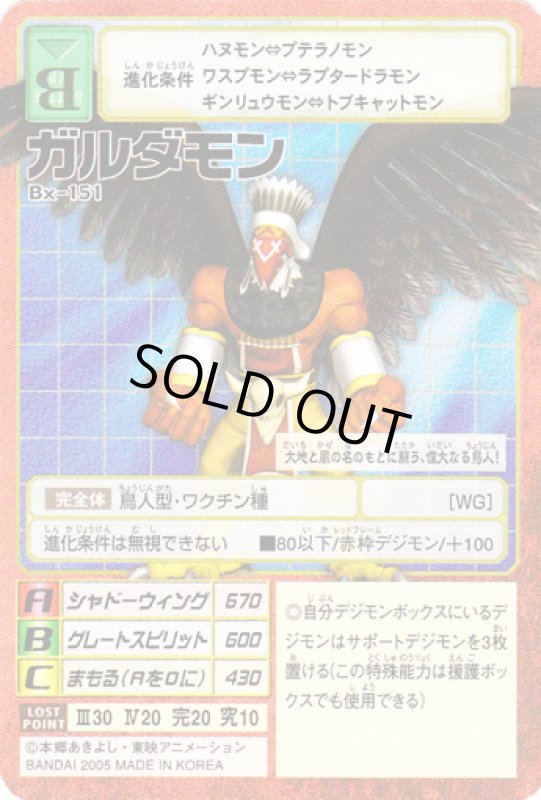 画像1: ガルダモン (1)