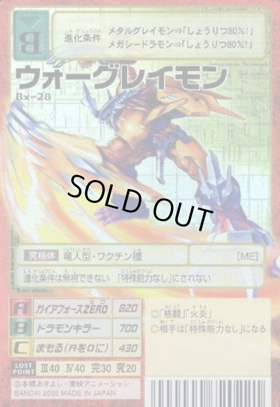 画像1: ウォーグレイモン (1)