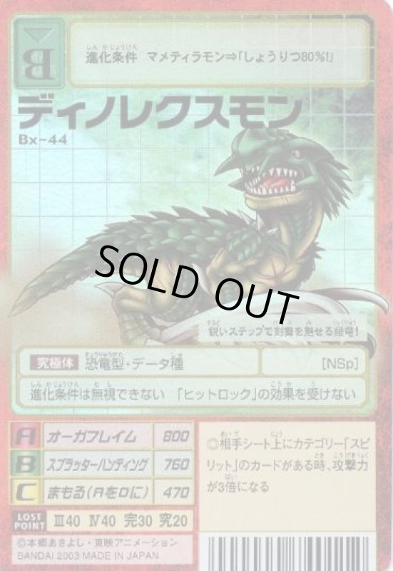 画像1: ディノレクスモン (1)