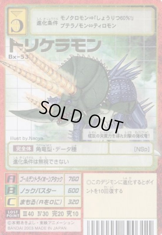 画像1: トリケラモン (1)