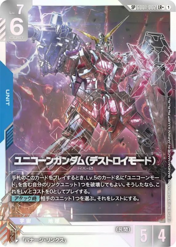 画像1: ユニコーンガンダム（デストロイモード） (1)