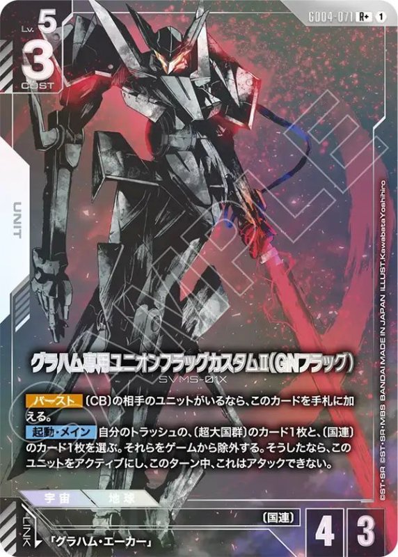画像1: グラハム専用ユニオンフラッグカスタムII（GNフラッグ） (1)