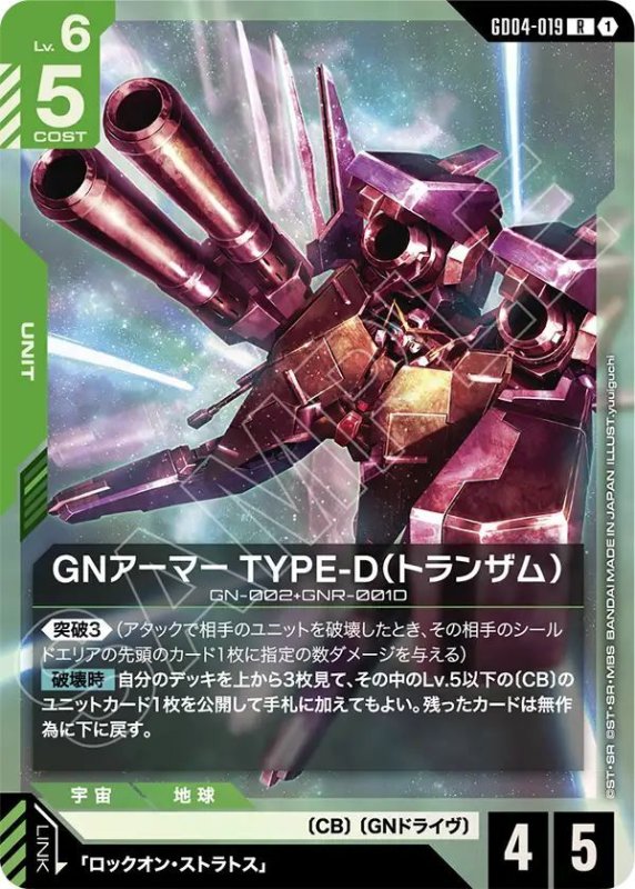 画像1: GNアーマー TYPE-D（トランザム） (1)