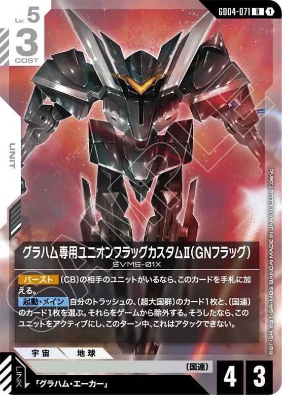 画像1: グラハム専用ユニオンフラッグカスタムII（GNフラッグ） (1)