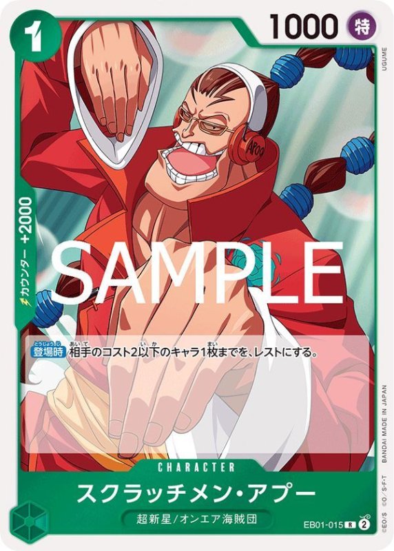 画像1: スクラッチメン・アプー (1)