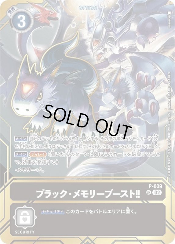 画像1: ブラック・メモリーブースト!! (1)