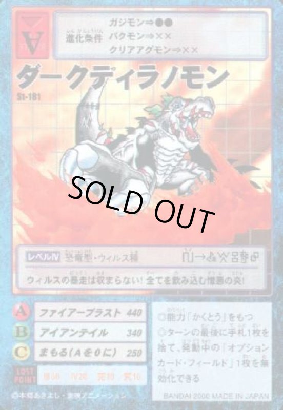 画像1: ダークティラノモン (1)