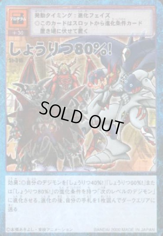 画像1: しょうりつ８０％！ (1)