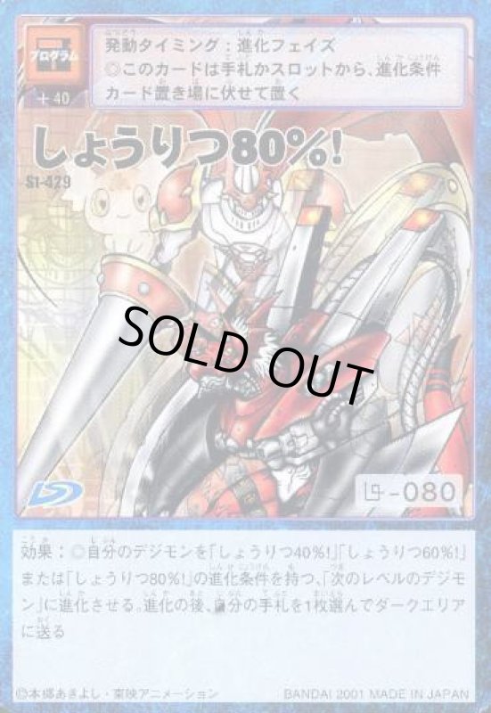 画像1: しょうりつ８０％！ (1)