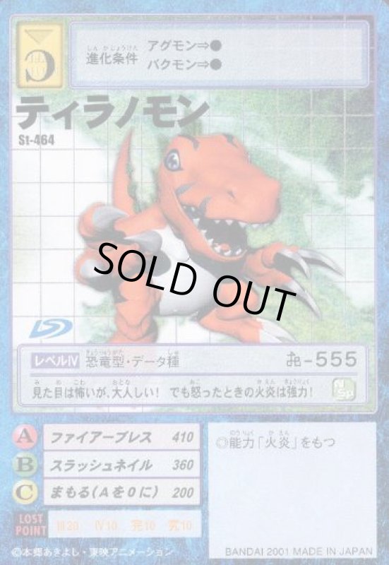 画像1: ティラノモン (1)