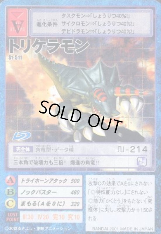 画像1: トリケラモン (1)