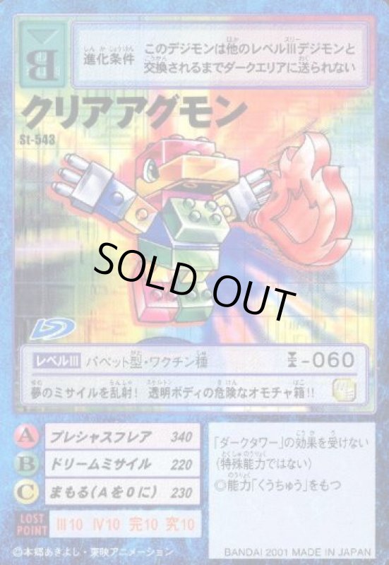 画像1: クリアアグモン (1)