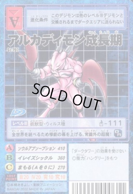 画像1: アルカディモン成長期 (1)