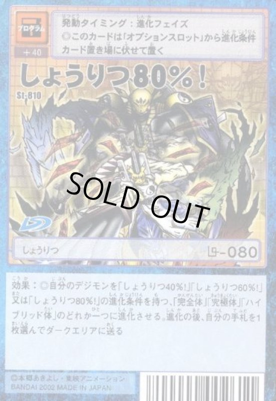 画像1: しょうりつ８０％！ (1)