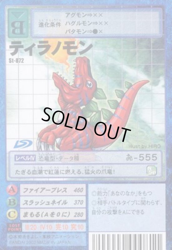 画像1: ティラノモン (1)