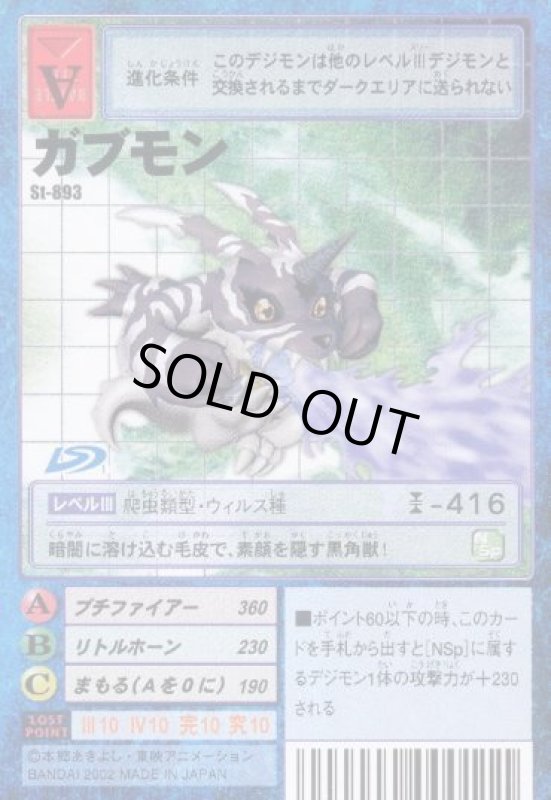 画像1: ガブモン (1)