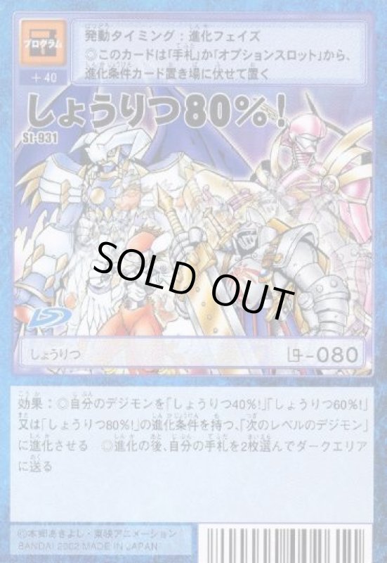 画像1: しょうりつ８０％！ (1)