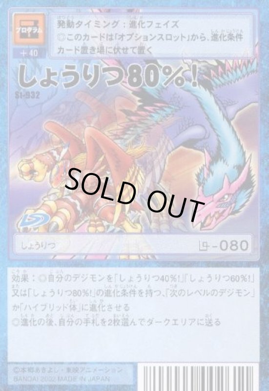 画像1: しょうりつ８０％！ (1)