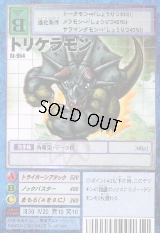 画像1: トリケラモン (1)