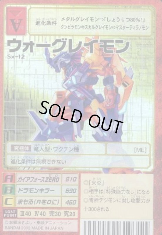 画像1: ウォーグレイモン (1)