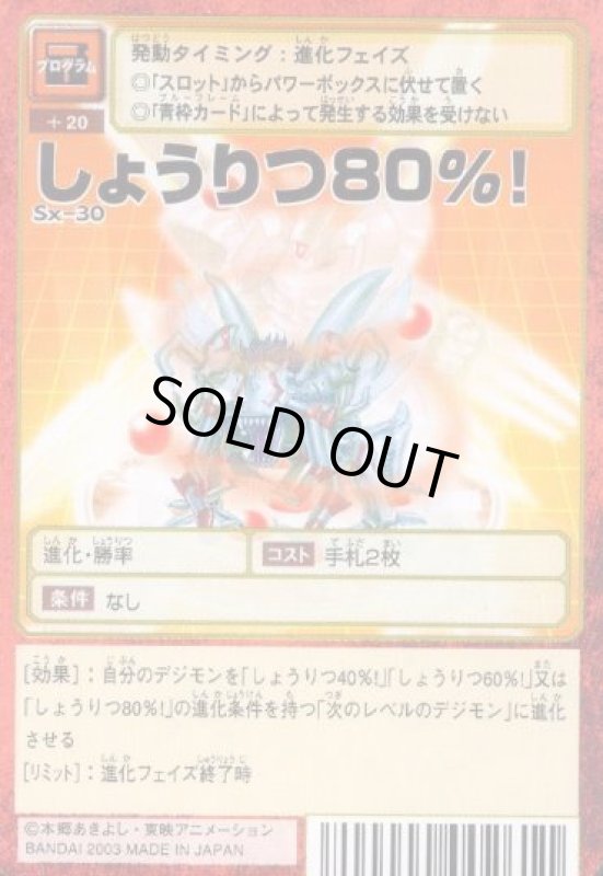 画像1: しょうりつ８０％！ (1)