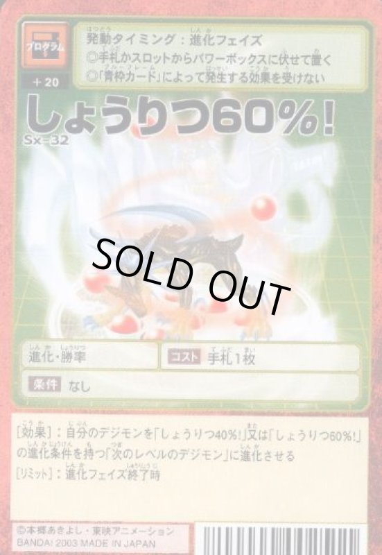 画像1: しょうりつ６０％！ (1)