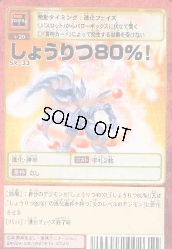 画像1: しょうりつ８０％！ (1)