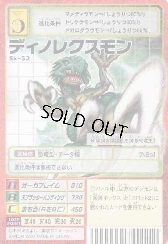 画像1: ディノレクスモン (1)