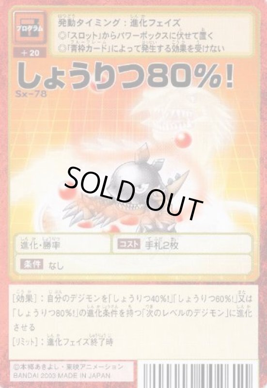 画像1: しょうりつ８０％！ (1)